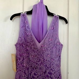 Lilac long dress